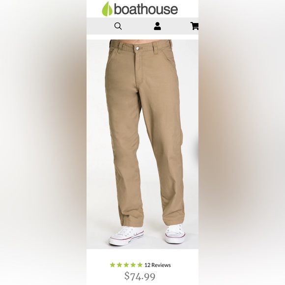 Carhartt Canvas Work Pants 32x32 - Picture 2 of 5